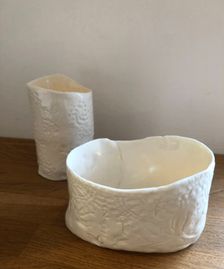 Porcelæn skål eller vase 150 kr/stk