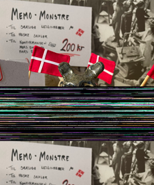 Memo-monster - 200 kr